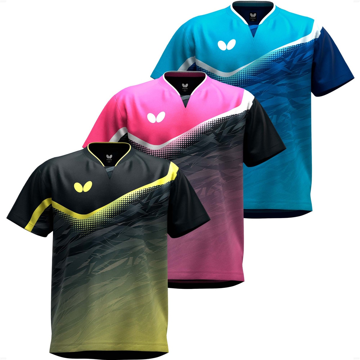 Butterfly Laulie Table Tennis Shirt - Three Colors